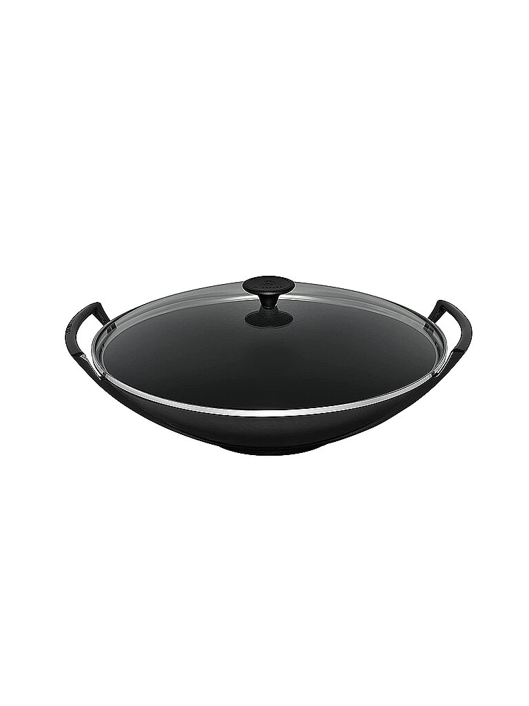 LE CREUSET Wok 36cm/4,5l  schwarz baby